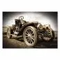 Preview: Antiker Oldtimer auf einem Feldweg, sepia Look verstärkt die Nostalgie und Vintage-Gefühl des Bildes. Preview: Antiker Oldtimer auf einem Feldweg, sepia Look verstärkt die Nostalgie und Vintage-Gefühl des Bildes.
