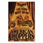 Preview: "American Choppers: Die Show geht weiter!" - ein Poster im Vintage-Stil für Motorrad-Fans. Preview: "American Choppers: Die Show geht weiter!" - ein Poster im Vintage-Stil für Motorrad-Fans.