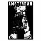 Preview: "Amsterdam" steht auf diesem Bild, der Buchstabe "A" wird durch einen Fahrradreifen gebildet. Preview: "Amsterdam" steht auf diesem Bild, der Buchstabe "A" wird durch einen Fahrradreifen gebildet.