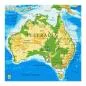 Preview: Detaillierte Karte Australiens: Bundesstaaten, Städte, geografische Details. Preview: Detaillierte Karte Australiens: Bundesstaaten, Städte, geografische Details.
