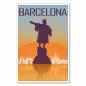 Preview: "Barcelona" - ein Retro-Reiseposter mit der Kolumbus Statue und der Skyline der Stadt im Stil der 50er Jahre. Preview: "Barcelona" - ein Retro-Reiseposter mit der Kolumbus Statue und der Skyline der Stadt im Stil der 50er Jahre.