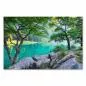 Preview: Bergsee, smaragdgrünes Wasser, Bäume, Felsen - Spiegelung, Ruhe. Preview: Bergsee, smaragdgrünes Wasser, Bäume, Felsen - Spiegelung, Ruhe.