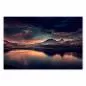 Preview: Bergsee, Spiegelung des Himmels, Berggipfel im Sonnenuntergang. Preview: Bergsee, Spiegelung des Himmels, Berggipfel im Sonnenuntergang.