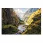 Preview: Smaragdgrüner Fluss, sonnendurchflutetes Tal, majestätische Berge. Preview: Smaragdgrüner Fluss, sonnendurchflutetes Tal, majestätische Berge.