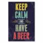 Preview: "Keep Calm and Have a Beer" – ein Typografie Poster für alle, die sich nach Entspannung sehnen. Preview: "Keep Calm and Have a Beer" – ein Typografie Poster für alle, die sich nach Entspannung sehnen.