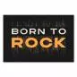 Preview: "Born to Rock" auf dunklem Hintergrund - rockiges Design für Musikliebhaber. Preview: "Born to Rock" auf dunklem Hintergrund - rockiges Design für Musikliebhaber.