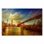 Preview: Beleuchtete Brooklyn Bridge bei Nacht mit Manhattan Skyline im Hintergrund – atemberaubendes New York City Motiv. Preview: Beleuchtete Brooklyn Bridge bei Nacht mit Manhattan Skyline im Hintergrund – atemberaubendes New York City Motiv.