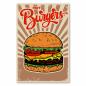 Preview: Burger-Time! Dieser saftige Burger im Retro-Stil macht Lust auf mehr.