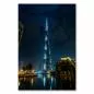 Preview: Burj Khalifa bei Nacht, Lichter spiegeln sich im Dubai Fountain. Preview: Burj Khalifa bei Nacht, Lichter spiegeln sich im Dubai Fountain.