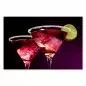 Preview: Zwei rote Cocktails in Martini-Gläsern mit Limette - ein stilvolles Motiv für Cocktail-Liebhaber. Preview: Zwei rote Cocktails in Martini-Gläsern mit Limette - ein stilvolles Motiv für Cocktail-Liebhaber.