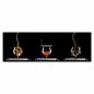 Preview: Glas Cognac auf silbernem Tablett, glimmender Zigarrenstummel, Genuss.