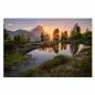 Preview: Dolomitengipfel spiegeln sich im Bergsee, Sonnenuntergang, Ruhe & Harmonie. Preview: Dolomitengipfel spiegeln sich im Bergsee, Sonnenuntergang, Ruhe & Harmonie.