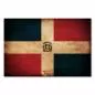 Preview: Dominikanische Republik: Grunge-Flagge mit Kreuz für christlichen Glauben, Farben für Freiheit und Unabhängigkeit. Preview: Dominikanische Republik: Grunge-Flagge mit Kreuz für christlichen Glauben, Farben für Freiheit und Unabhängigkeit.
