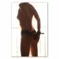 Preview: Sinnliche Silhouette einer Frau im Gegenlicht trägt nur einen Slip. Preview: Sinnliche Silhouette einer Frau im Gegenlicht trägt nur einen Slip.