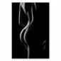 Preview: Ästhetisches Schwarz-Weiß-Bild einer Frau, elegant und weiblich. Preview: Ästhetisches Schwarz-Weiß-Bild einer Frau, elegant und weiblich.