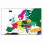 Preview: Eine farbenfrohe Karte von Europa zeigt alle Länder mit ihren Grenzen und wichtigen Städten. Preview: Eine farbenfrohe Karte von Europa zeigt alle Länder mit ihren Grenzen und wichtigen Städten.