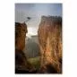 Preview: Zwei Felsklippen, Nebel in Schlucht - mystische Stimmung. Preview: Zwei Felsklippen, Nebel in Schlucht - mystische Stimmung.