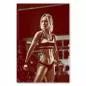 Preview: Frau, blonde Haare, Fitnessstudio, Fitnessbänder, durchtrainierter Körper. Preview: Frau, blonde Haare, Fitnessstudio, Fitnessbänder, durchtrainierter Körper.