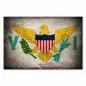 Preview: Flagge Amerikanische Jungferninseln: Adler als Wappentier der USA, Pfeile für die drei größten Inseln. Preview: Flagge Amerikanische Jungferninseln: Adler als Wappentier der USA, Pfeile für die drei größten Inseln.