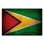 Preview: Flagge Guyana: Farbenfroh und dynamisch: Die Farben stehen für die verschiedenen Bevölkerungsgruppen. Preview: Flagge Guyana: Farbenfroh und dynamisch: Die Farben stehen für die verschiedenen Bevölkerungsgruppen.