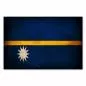 Preview: Nauru Flagge - Stern und Streifen: Der Stern repräsentiert die Insel selbst, die Streifen die Bevölkerungsgruppen. Preview: Nauru Flagge - Stern und Streifen: Der Stern repräsentiert die Insel selbst, die Streifen die Bevölkerungsgruppen.