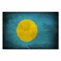Preview: Palau Flagge - Goldener Kreis: Der Kreis symbolisiert den Mond und die Einheit des Volkes. Preview: Palau Flagge - Goldener Kreis: Der Kreis symbolisiert den Mond und die Einheit des Volkes.