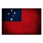 Preview: Samoa Flagge - Rot und Blau: Blau steht für den Pazifik, Rot für den Mut des Volkes. Preview: Samoa Flagge - Rot und Blau: Blau steht für den Pazifik, Rot für den Mut des Volkes.