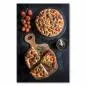 Preview: Frisch gebackene Focaccia mit Oliven, Tomaten & Rosmarin auf Holztisch. Preview: Frisch gebackene Focaccia mit Oliven, Tomaten & Rosmarin auf Holztisch.