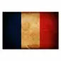Preview: Französische Flagge im Vintage-Stil: Blau und Rot stehen für Paris, Weiß symbolisiert die Monarchie. Preview: Französische Flagge im Vintage-Stil: Blau und Rot stehen für Paris, Weiß symbolisiert die Monarchie.