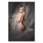 Preview: Blonde Frau, nackt auf Bett, durchsichtiger Stoff, sinnliches Licht. Preview: Blonde Frau, nackt auf Bett, durchsichtiger Stoff, sinnliches Licht.