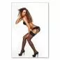 Preview: Eine attraktive Frau posiert selbstbewusst in schwarzer Unterwäsche und High Heels – ein sinnliches Foto. Preview: Eine attraktive Frau posiert selbstbewusst in schwarzer Unterwäsche und High Heels – ein sinnliches Foto.