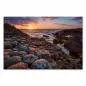 Preview: Sonnenuntergang, Giant's Causeway, Wellen brechen an Felsen - beeindruckend. Preview: Sonnenuntergang, Giant's Causeway, Wellen brechen an Felsen - beeindruckend.