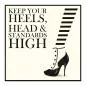 Preview: Zitat & High Heel: "Halte deine Absätze...", Selbstbewusstsein & Standards. Preview: Zitat & High Heel: "Halte deine Absätze...", Selbstbewusstsein & Standards.