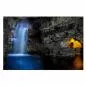 Preview: Unterirdischer Wasserfall ergießt sich in türkisblauen See, magisches Farbenspiel der Natur. Preview: Unterirdischer Wasserfall ergießt sich in türkisblauen See, magisches Farbenspiel der Natur.