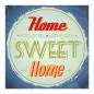 Preview: Vintage-Schild: "Home Sweet Home" - gemütliches & einladendes Design. Preview: Vintage-Schild: "Home Sweet Home" - gemütliches & einladendes Design.
