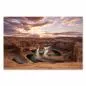 Preview: Sonnenaufgang über Horseshoe Bend, Felsen & Colorado River, warme Farben. Preview: Sonnenaufgang über Horseshoe Bend, Felsen & Colorado River, warme Farben.