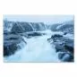 Preview: Mystischer Wasserfall in Island, milchig-blaues Wasser, mehrere Kaskaden. Preview: Mystischer Wasserfall in Island, milchig-blaues Wasser, mehrere Kaskaden.