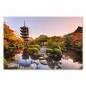 Preview: Japanischer Tempel, Spiegelung im Wasser, bunte Herbstblätter, warme Farben. Preview: Japanischer Tempel, Spiegelung im Wasser, bunte Herbstblätter, warme Farben.
