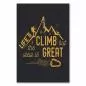 Preview: „Life's The Climb But The View Is Great“ - Vintage-Poster für Abenteurer, der die Schönheit der Berge feiert. Preview: „Life's The Climb But The View Is Great“ - Vintage-Poster für Abenteurer, der die Schönheit der Berge feiert.