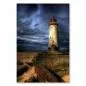 Preview: Ein Leuchtturm steht am Strand, während Wolken den Himmel verdunkeln. Dramatische Naturgewalt umgibt ihn. Preview: Ein Leuchtturm steht am Strand, während Wolken den Himmel verdunkeln. Dramatische Naturgewalt umgibt ihn.