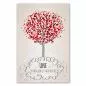 Preview: Handgezeichneter Baum, rote Herzen als Blätter, "Liebe ist das größte Abenteuer". Preview: Handgezeichneter Baum, rote Herzen als Blätter, "Liebe ist das größte Abenteuer".