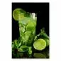 Preview: Erfrischend und lecker: Ein Mojito Cocktail mit Limetten, Minze und Eiswürfeln. Preview: Erfrischend und lecker: Ein Mojito Cocktail mit Limetten, Minze und Eiswürfeln.