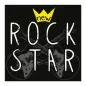 Preview: Gekreuzte Gitarren & Krone - cooles Design für Rockstars & Musikfans. Preview: Gekreuzte Gitarren & Krone - cooles Design für Rockstars & Musikfans.