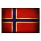 Preview: Norwegische Flagge im Grunge-Stil: Inspiriert von der dänischen Flagge, symbolisiert sie die enge historische Verbindung. Preview: Norwegische Flagge im Grunge-Stil: Inspiriert von der dänischen Flagge, symbolisiert sie die enge historische Verbindung.