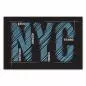 Preview: Typografie "NYC" & Namen der New Yorker Stadtteile - modernes Design. Preview: Typografie "NYC" & Namen der New Yorker Stadtteile - modernes Design.