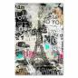 Preview: Collage mit dem Eiffelturm in Paris und Wörtern wie Mode und Shopping