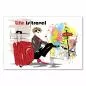 Preview: "Life is Travel" - eine Fashion Illustration einer Frau mit Koffer in Paris vor berühmten Wahrzeichen. Preview: "Life is Travel" - eine Fashion Illustration einer Frau mit Koffer in Paris vor berühmten Wahrzeichen.