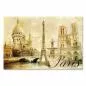 Preview: Diese Collage zeigt die bekanntesten Wahrzeichen von Paris: den Eiffelturm, Sacré-Cœur und Notre Dame. Preview: Diese Collage zeigt die bekanntesten Wahrzeichen von Paris: den Eiffelturm, Sacré-Cœur und Notre Dame.