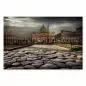 Preview: Petersdom in Rom, warmes Licht des Sonnenuntergangs, gepflasterter Platz. Preview: Petersdom in Rom, warmes Licht des Sonnenuntergangs, gepflasterter Platz.