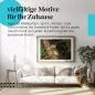 Preview: Leinwandbild "Eule": Ast, nachdenklicher Blick - mystisch & faszinierend. Preview: Leinwandbild "Eule": Ast, nachdenklicher Blick - mystisch & faszinierend.